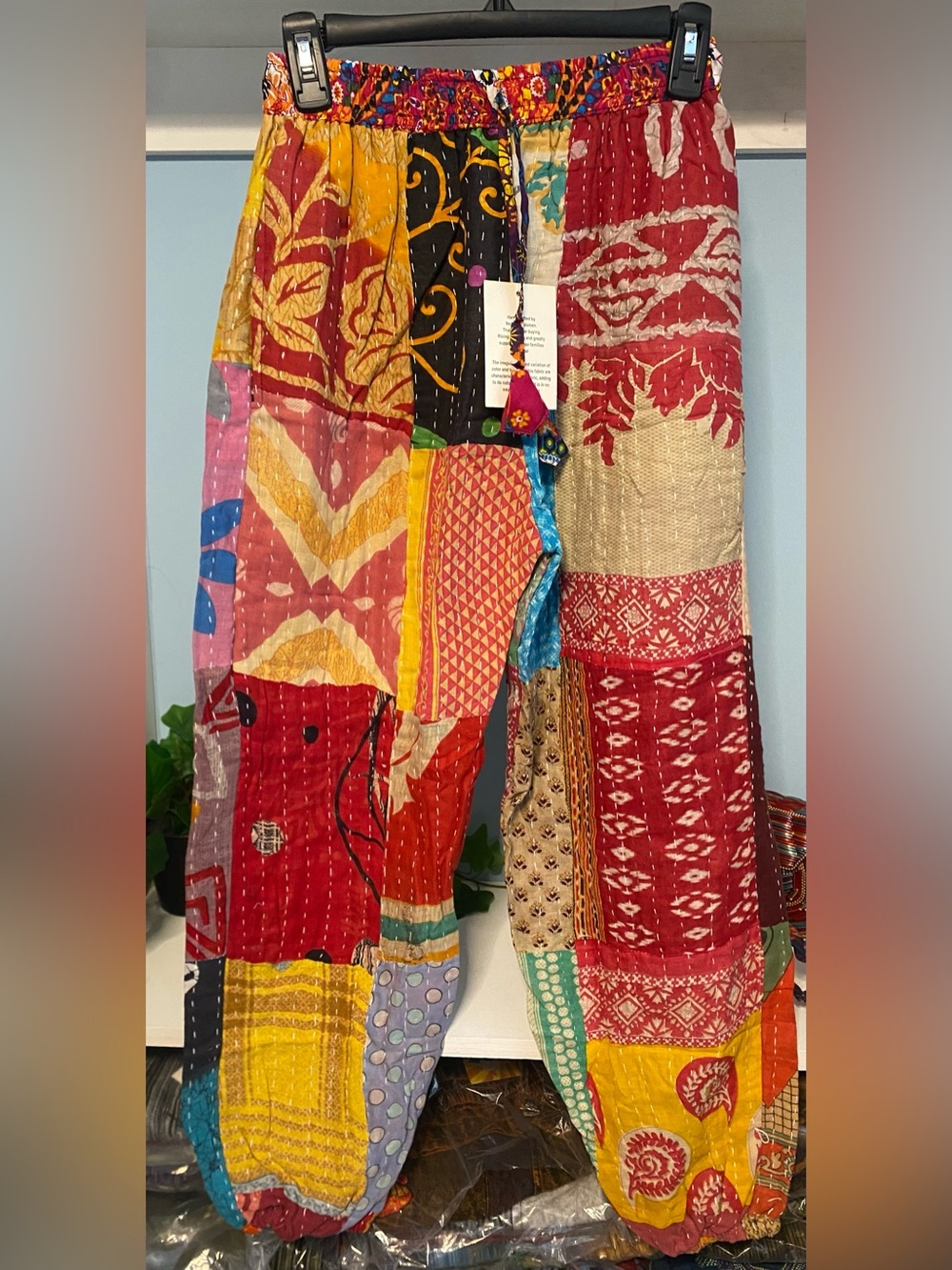 Boho Kantha Patchwork Super Comfortable Pants